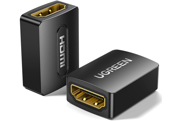 UGREEN Adapter HDMI Female/Female 20107 Black, (BB)