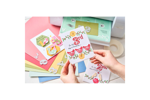 SIZZIX Stanzformen 666723 Folk Numbers 18 Stück