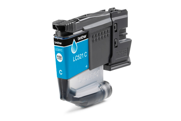 BROTHER Tintenpatrone cyan LC-521C DCP-J1360DW 500 Seiten