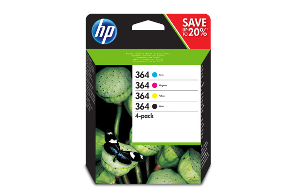 HP Combopack 364 CMYBK N9J73AE PhotoSmart D5460 300/250 S.