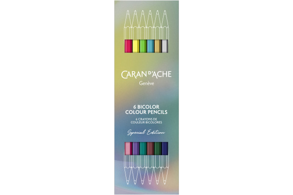 CARAN D'A Farbstifte Bicolor 1284.506 Claim your Style 6 Stück
