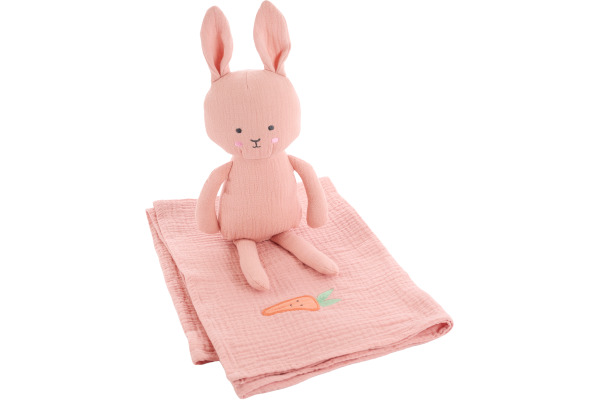 JABADABAD Schmusetier mit Decke K144 Hase