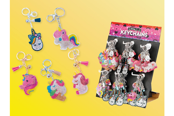 I-TOTAL Schlüsselanhänger Einhorn XL1436 5 Motive