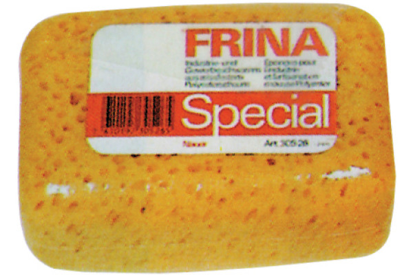 FRINA Schwamm Kunststoff 16x11x6cm 905.26 gelb