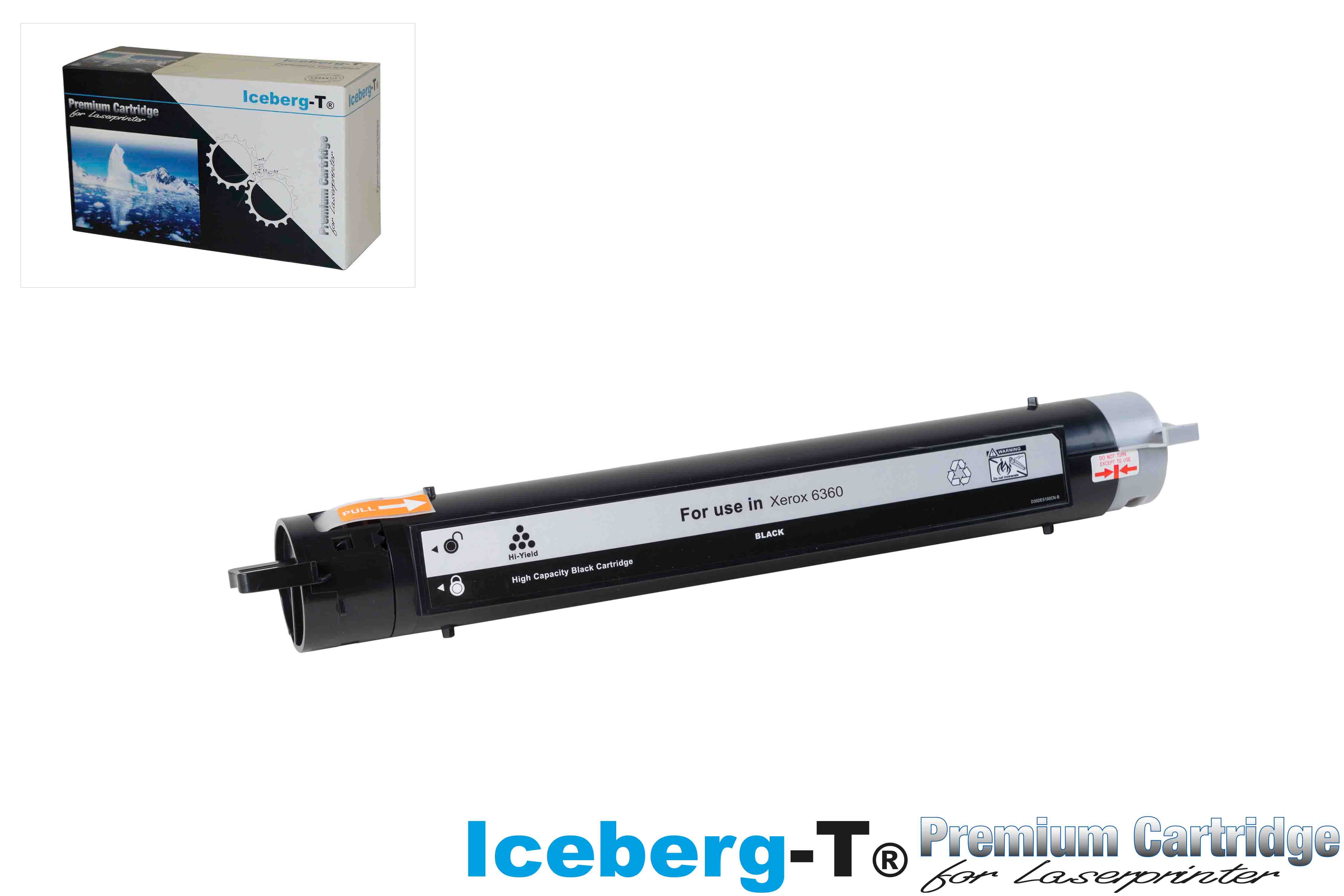 Iceberg-T Toner Xerox Phaser 6360 18'000 Seiten, black