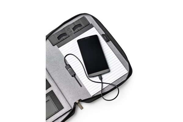 DUFCO Konferenzmappe A5 48-2017.0 Powerbank 5000 mAH, jeansblau