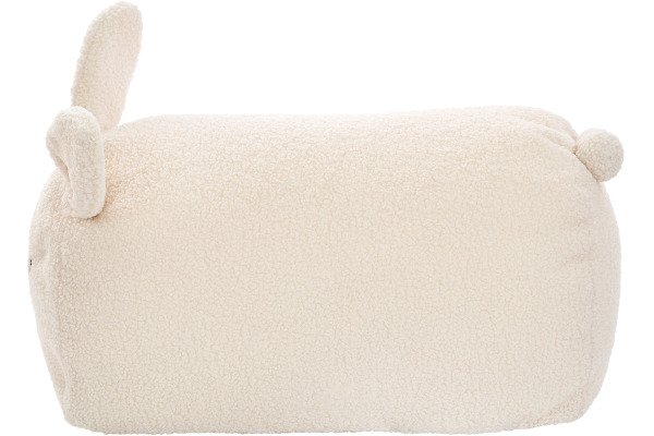 JABADABAD Sitzsack Hase 55x33x28cm K166 weiss