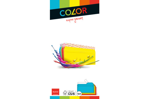 ELCO Couvert Office o/Fenster C5/6 74617.00 100g, sortiert 20 Stück