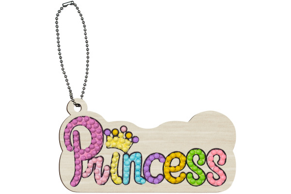 URSUS Diamond Sticker Princess 43510002 2 Karten, 2 Anhänger