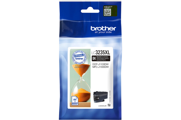 BROTHER Tintenpatrone HY schwarz LC-3235XB DCP-J1100DW 6000 Seiten