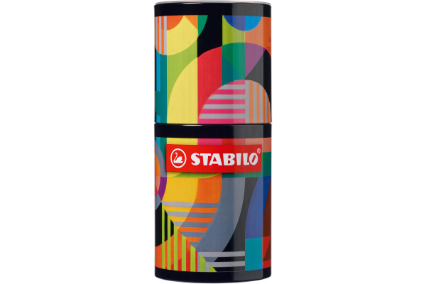 STABILO Fineliner Point 88 Arty 0.4mm 88/45-2-2 Metalletui,rund 45 Stück