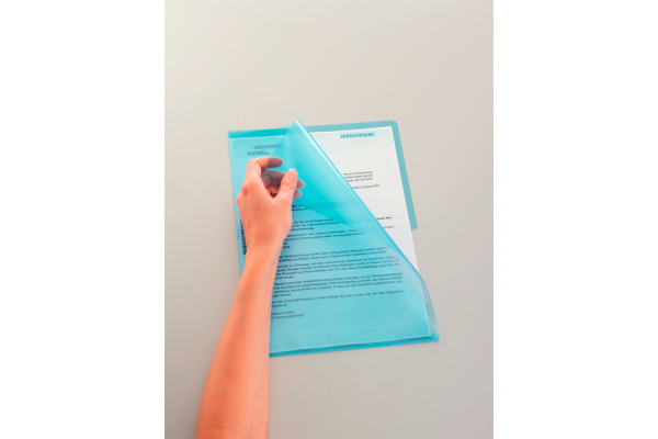 LEITZ Sichtmappen PP A4 40000025 rot, 0,13mm 100 Stück