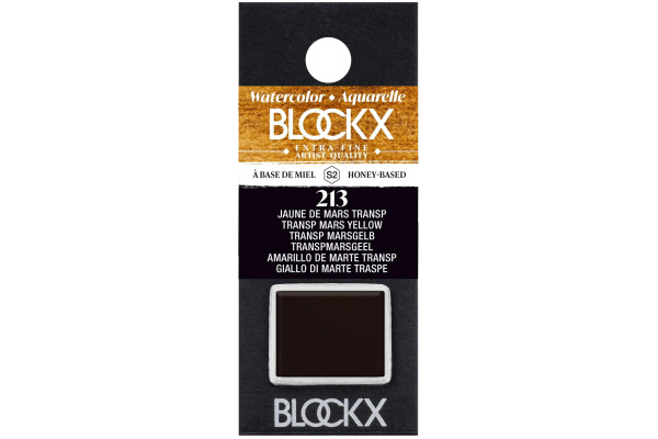 BLOCKX Aquarellfarbe 1.5ml 41213BXC marsgelb transparent