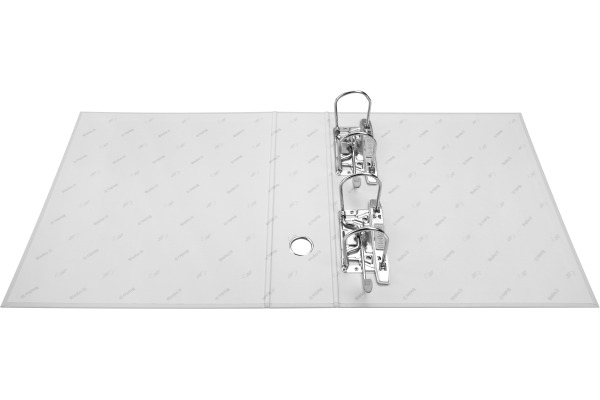 BIELLA Ordner 8cm 12042800U 2 Machaniken grau 2xA5