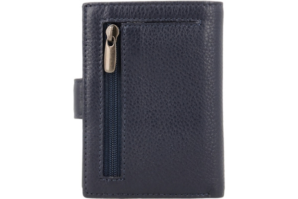 VALENTA Card Wallet Leather 588416 Luxe Navy