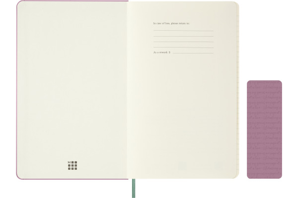 MOLESKINE Notizbuch Classic L/A5 999279189 liniert, pink