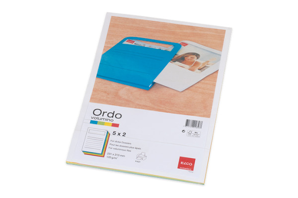 ELCO Organisationsmappe Ordo A4 73694.00 volumino, assortiert 10 Stück