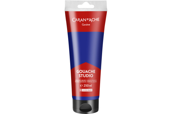 CARAN D'A Deckfarbe Gouache 250ml 2330.140 ultramarinblau, Studio