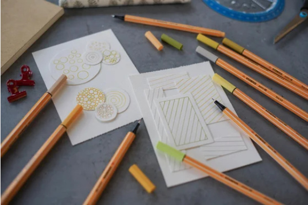 STABILO Fineliner Point 88 0.4mm 8850-6 Metalletui 50 Stück