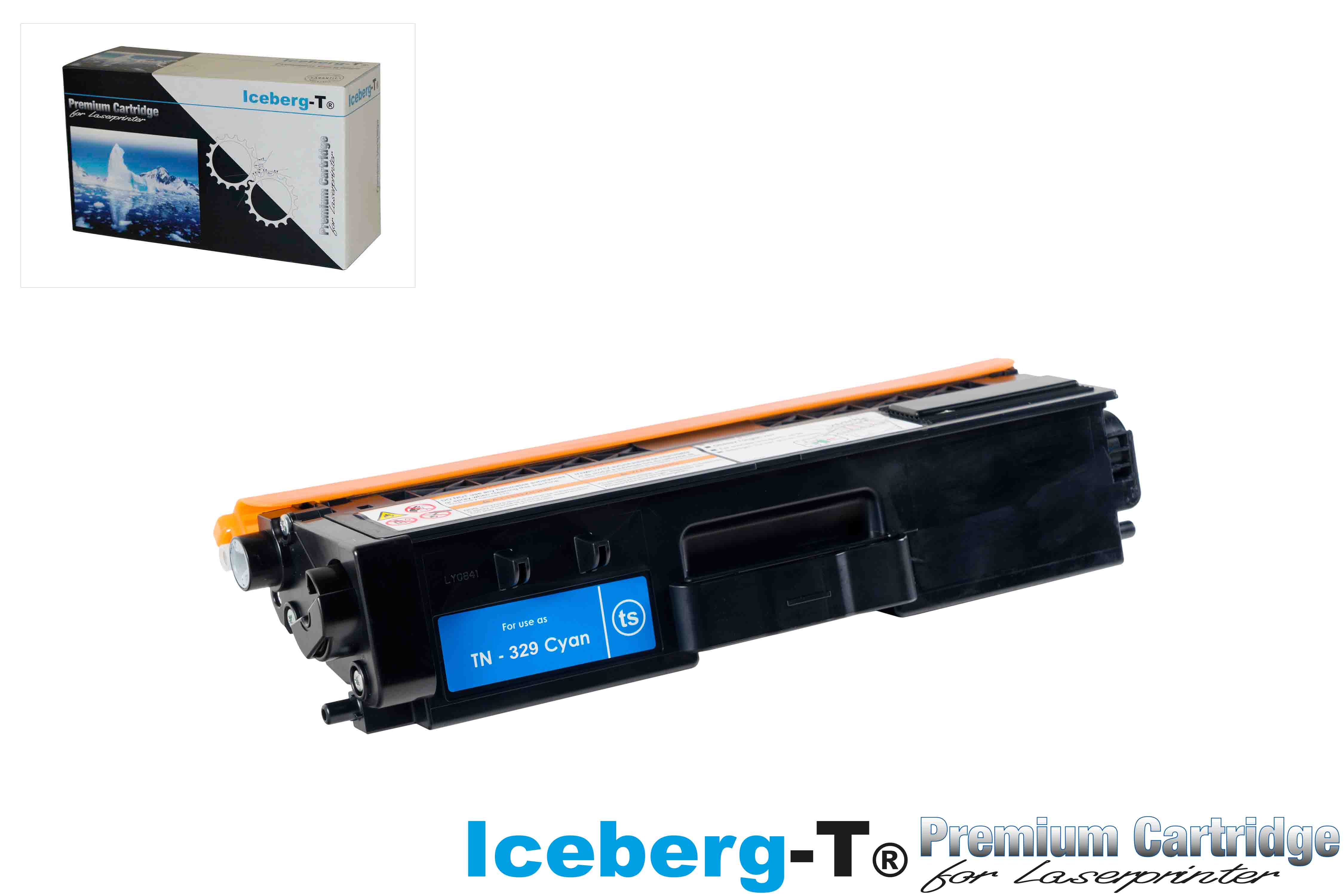 Iceberg-T Toner TN-329C 6'000 Seiten, cyan