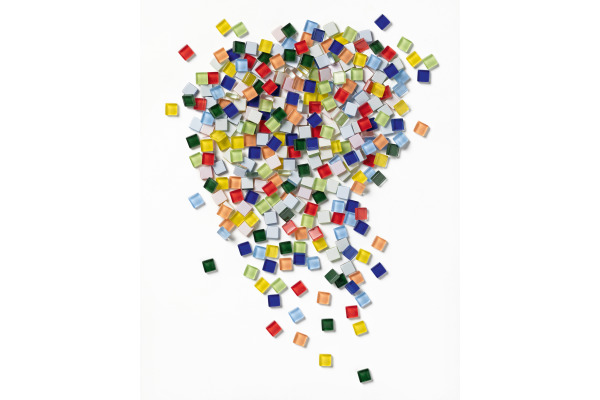 FOLIA Mosaik-Glassteine 10x10mm 5609 Basic 300 Stück