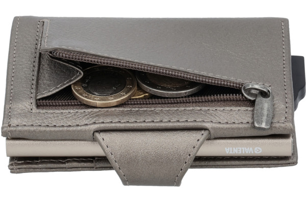 VALENTA Card Case Plus Wallet Luxe 589529 Metallic Bronze