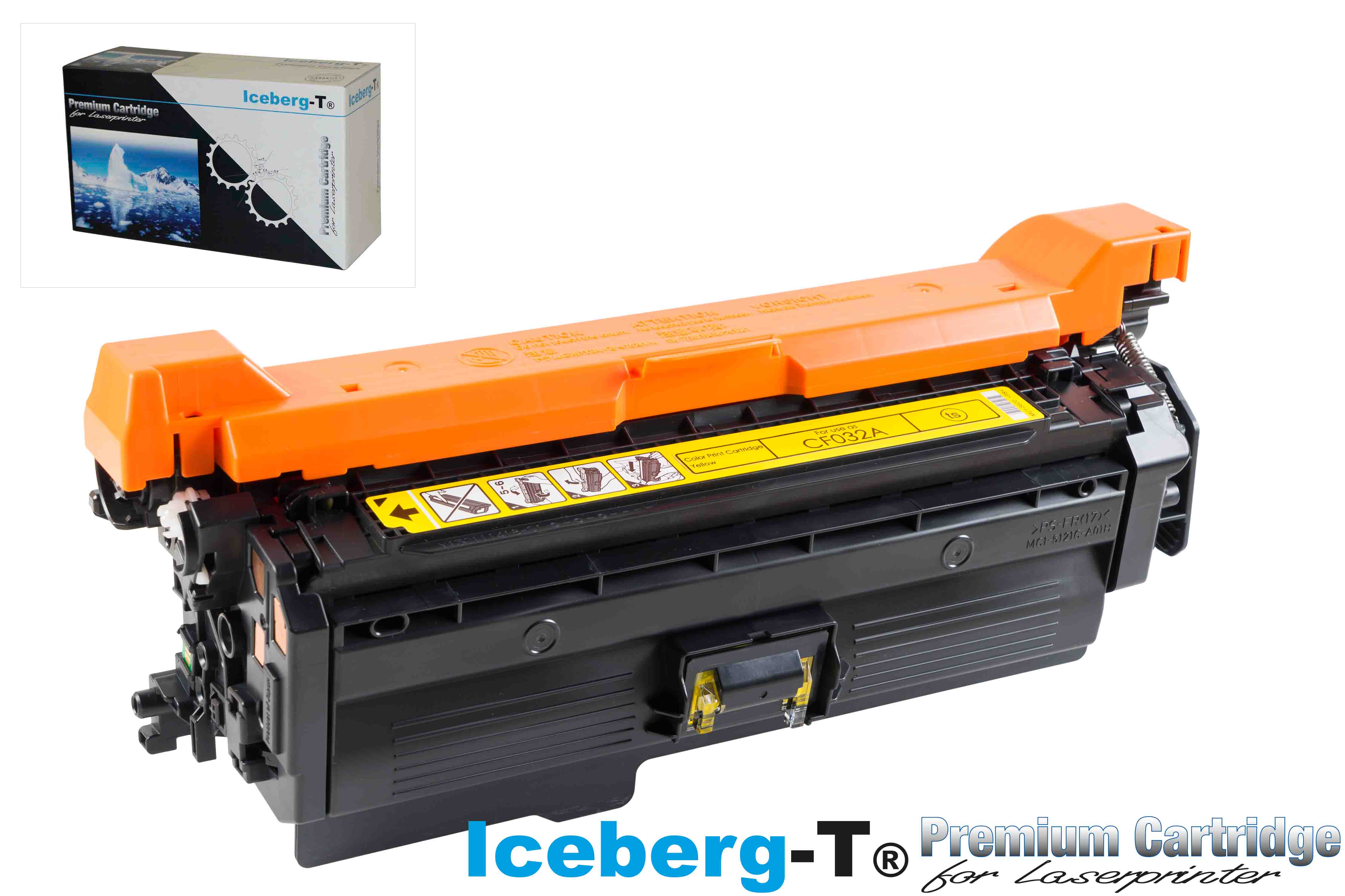Iceberg-T Toner CF032A / 646A 12'500 Seiten, yellow