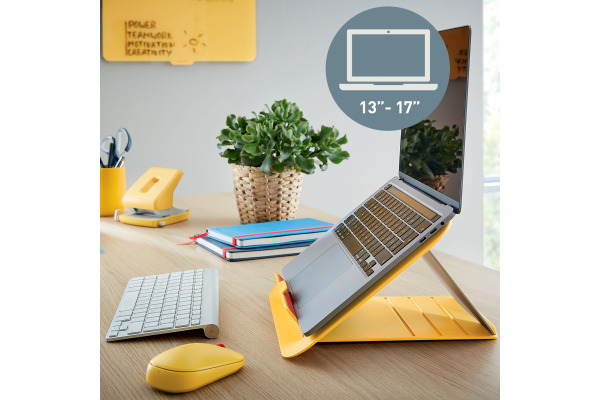 LEITZ Laptopständer Cosy 6426-0019 13''-17'' Laptops gelb 1 Stück