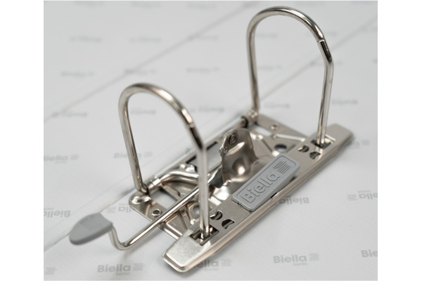 BIELLA Ordner 8cm 12045800U grau A4 quer
