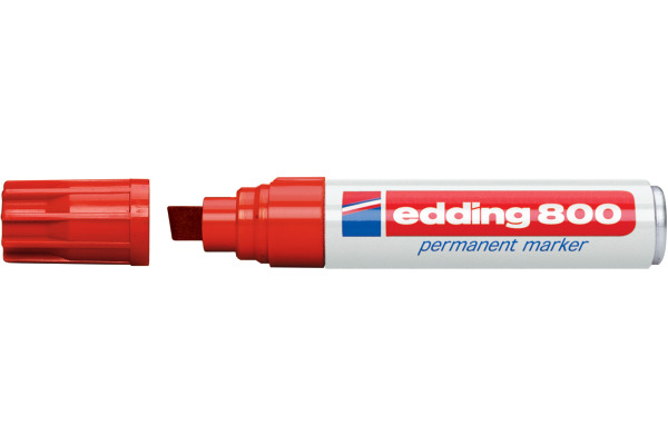 EDDING Permanent Marker 800 4-12mm 800-2 rot