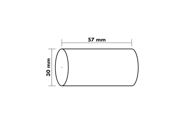 EXACOMPTA Rolle Thermo Papier 20 Stk. 43642E 57x30mmx9m für Kasse