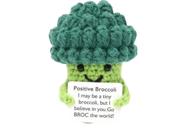 I AM CREA Positive Broccoli 7.5cm 219090 grün
