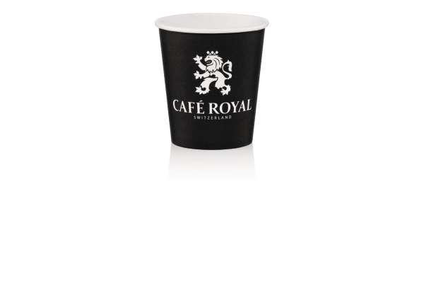 CAFEROYAL Pappbecher 2dl 10167203 schwarz 50 Stk.