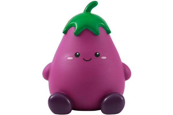 I-TOTAL Sparkasse 17x15x 20cm XL2499B Ellie Eggplant