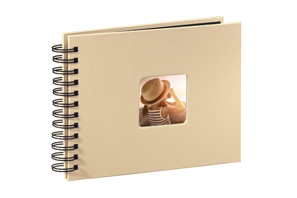 HAMA Spiralalbum Fine Art 113675 240x170mm, taupe 25 Blatt
