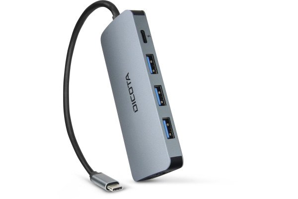 DICOTA USB-C 8-in-1 Multi Hub D32062 4K PD 100W