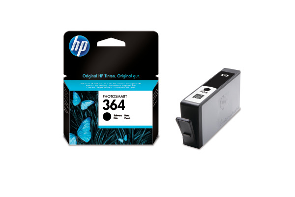 HP Tintenpatrone 364 schwarz CB316EE PhotoSmart D5460 250 Seiten