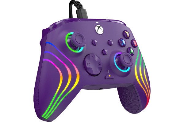 PDP Afterglow WAVE Wired Ctrl 049024PR Xbox SeriesX, Purple