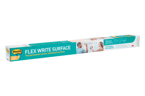 POST-IT Flex Write Surface Folie FWS4X3 weiss 90x120cm