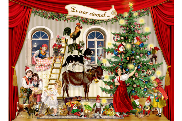 COPPENRAT Mini Adventskalender 92349 Es weihnachtet sehr