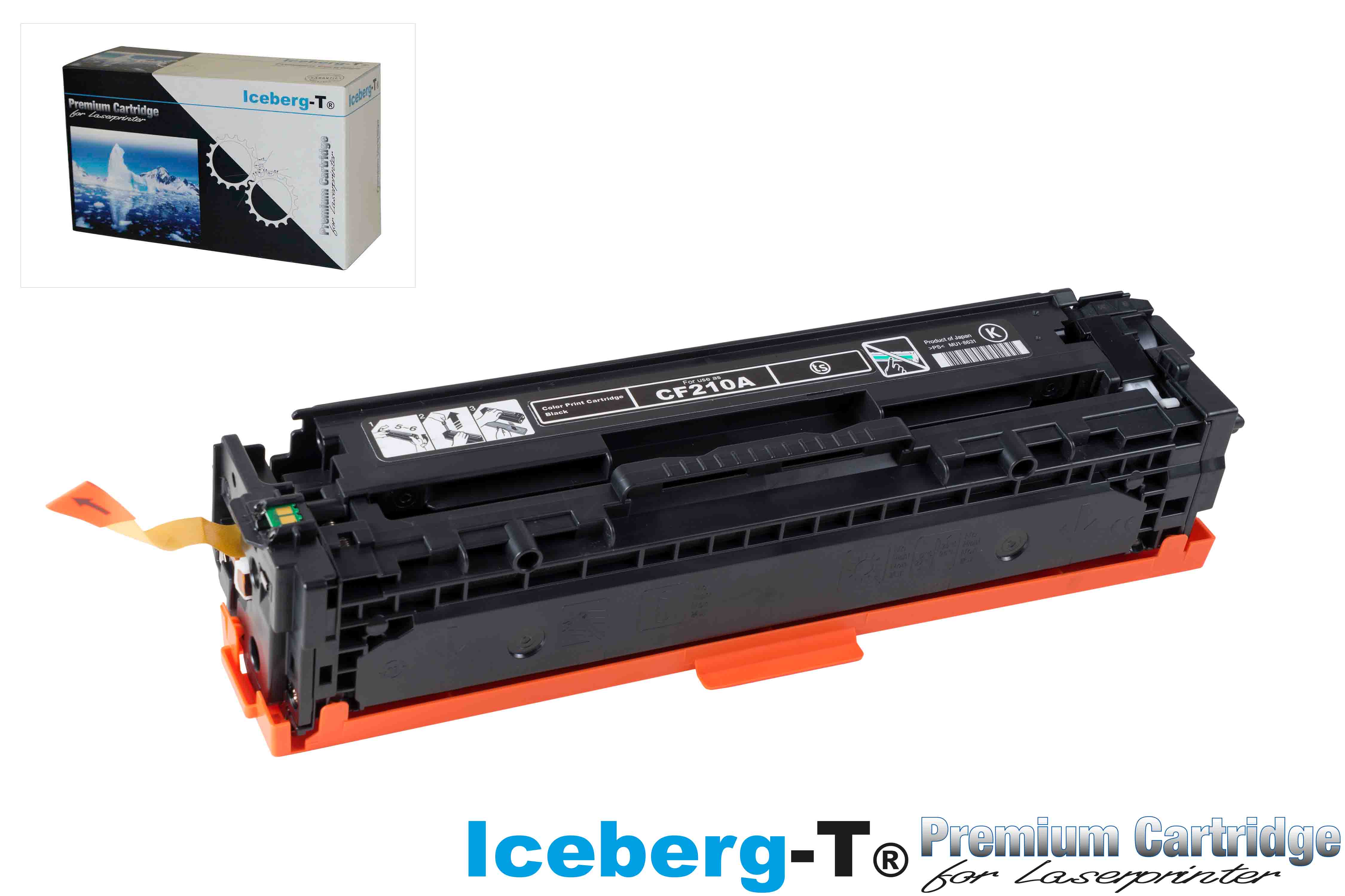 Iceberg-T Toner CF210A 1'600 Seiten, black