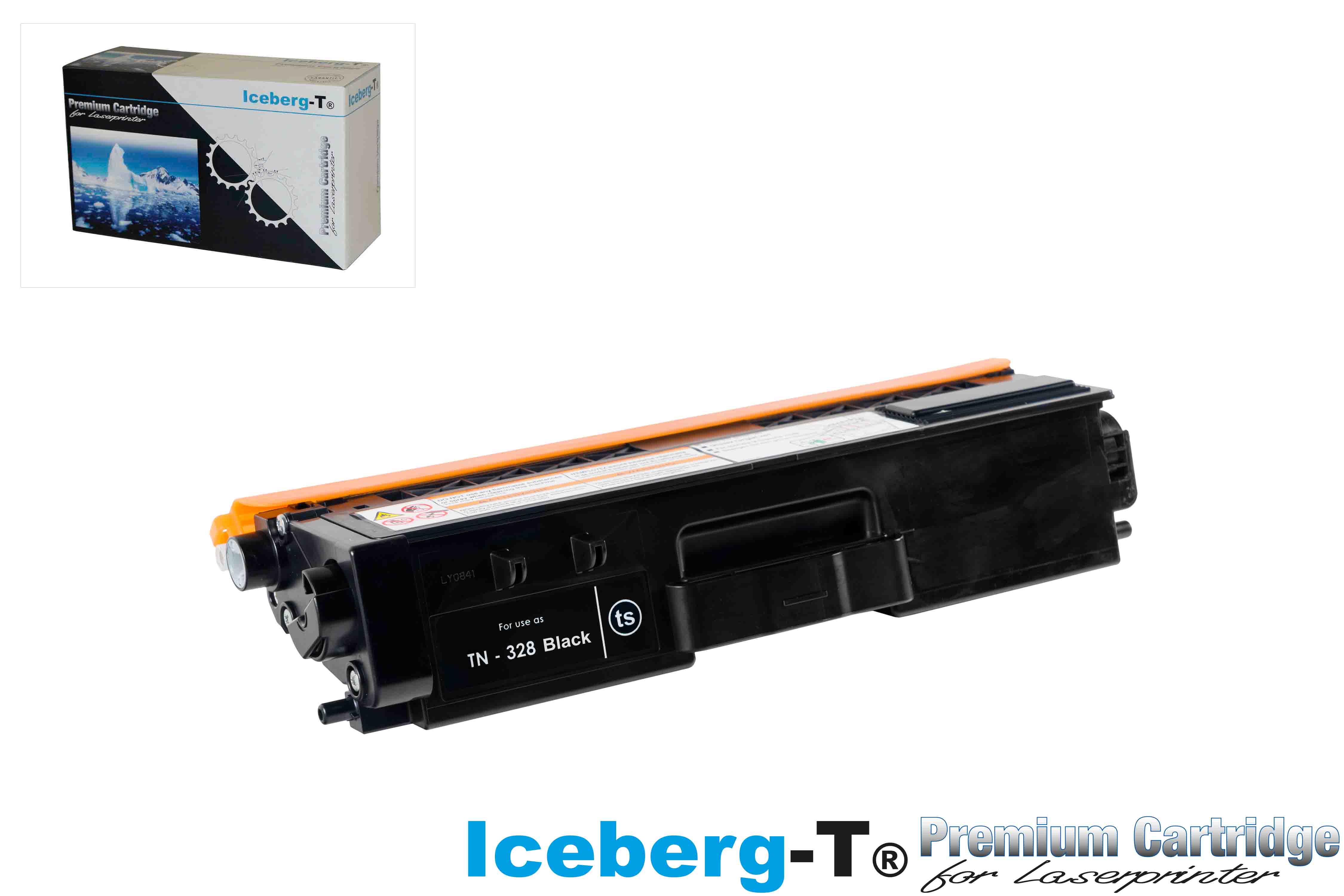 Iceberg-T Toner TN-328BK 6'000 Seiten, black