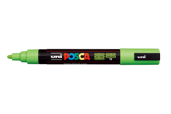 POSCA Marker 1.8-2.5mm PC5M apfelgrün, Rundspitze