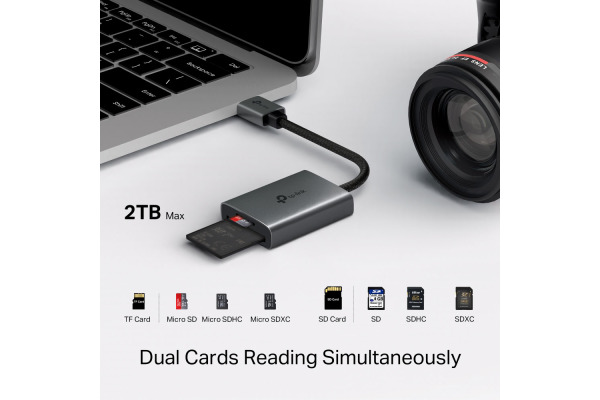 TP-LINK USB-C to SD/TF 3.0 Adapter UA430C