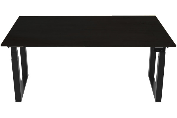 CONTINI Bürotisch ET223Q 160x80cm 112185 schwarz/schwarz