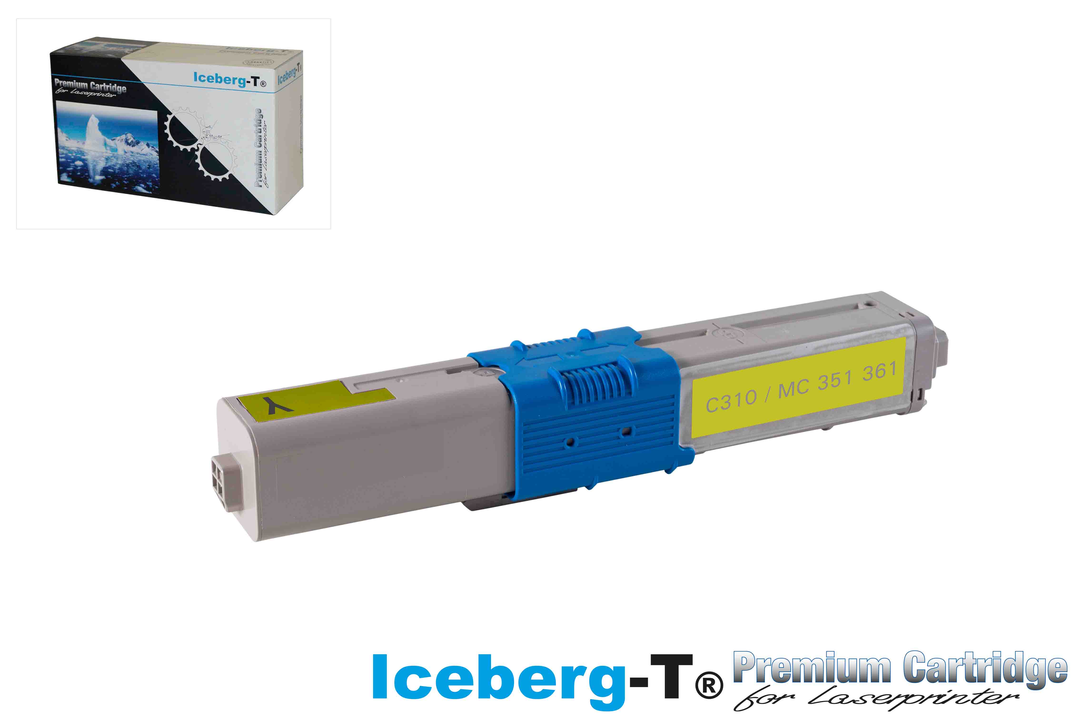Iceberg-T Toner OKI C330 3'000 Seiten, yellow