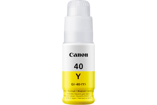 CANON Tintenbehälter yellow GI-40Y PIXMA G5040/G6040 70ml