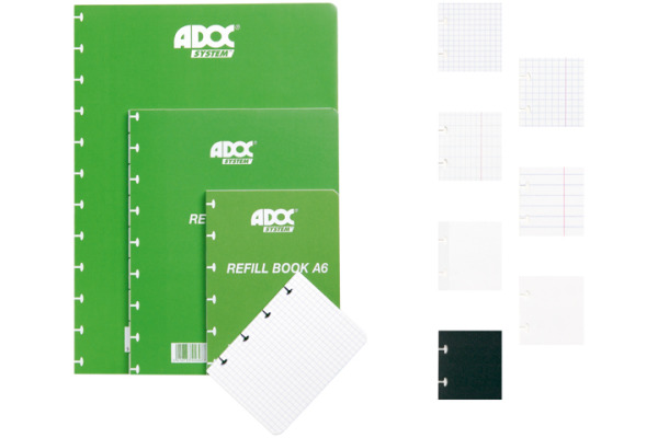 ADOC Ersatzblätter A4 6844.630 kariert 72 Blatt