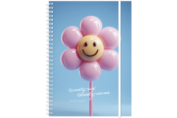 SIMPLEX Schüleragenda Emotions 26/27 500211.27 1T/1S 12M Fun ML 12x16.5cm