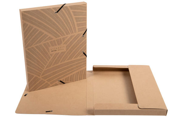 EXACOMPTA Sammelbox Eterneco A4 59247E braun ass. FSC 25x33x2.5cm